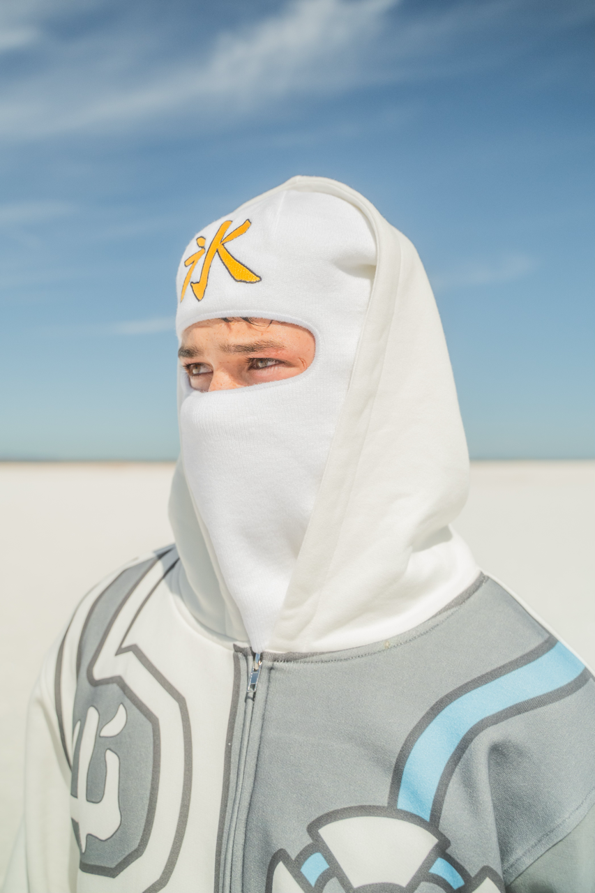 "Ice Kanji" Mask & Beanie