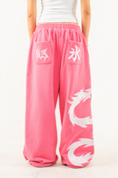 LIMITED EDITION Pink Dyed Ryu Sweatpants
