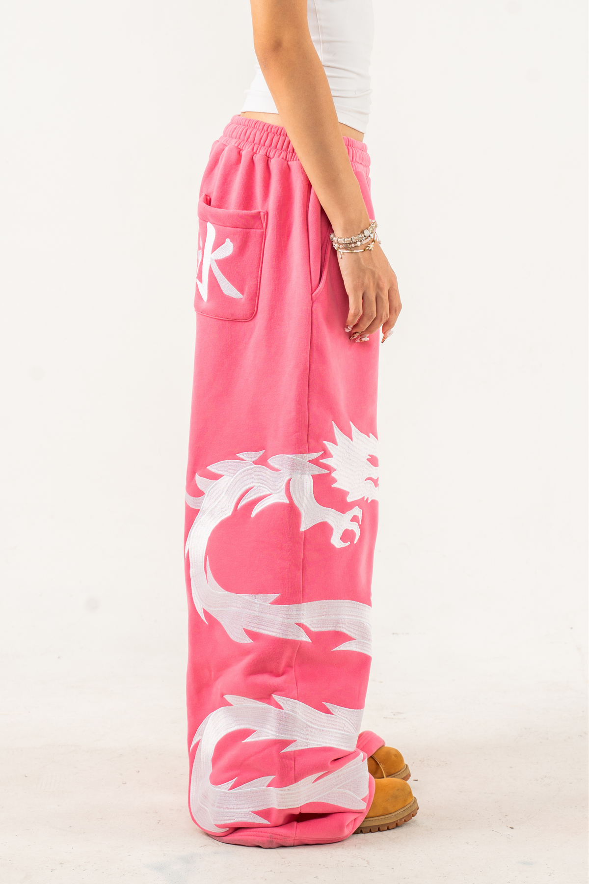 LIMITED EDITION Pink Dyed Ryu Sweatpants