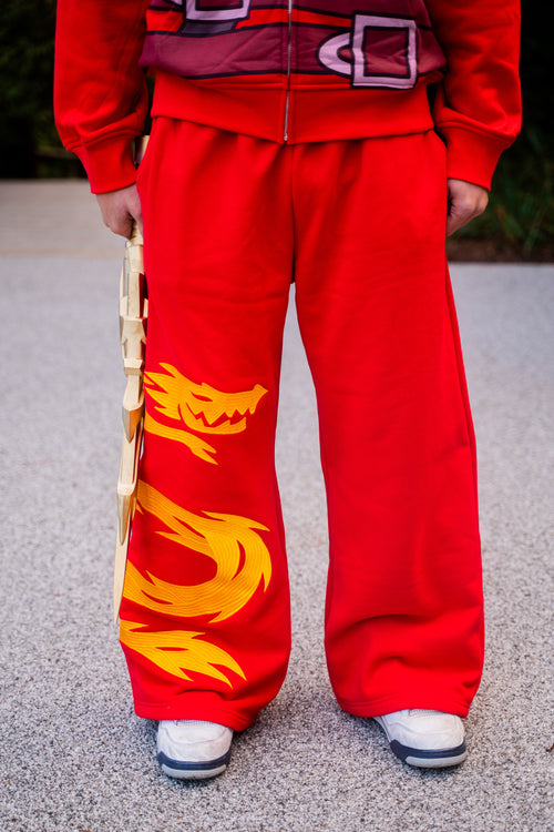 Pre-Order "Fire" Ryu Logo Sweatpants