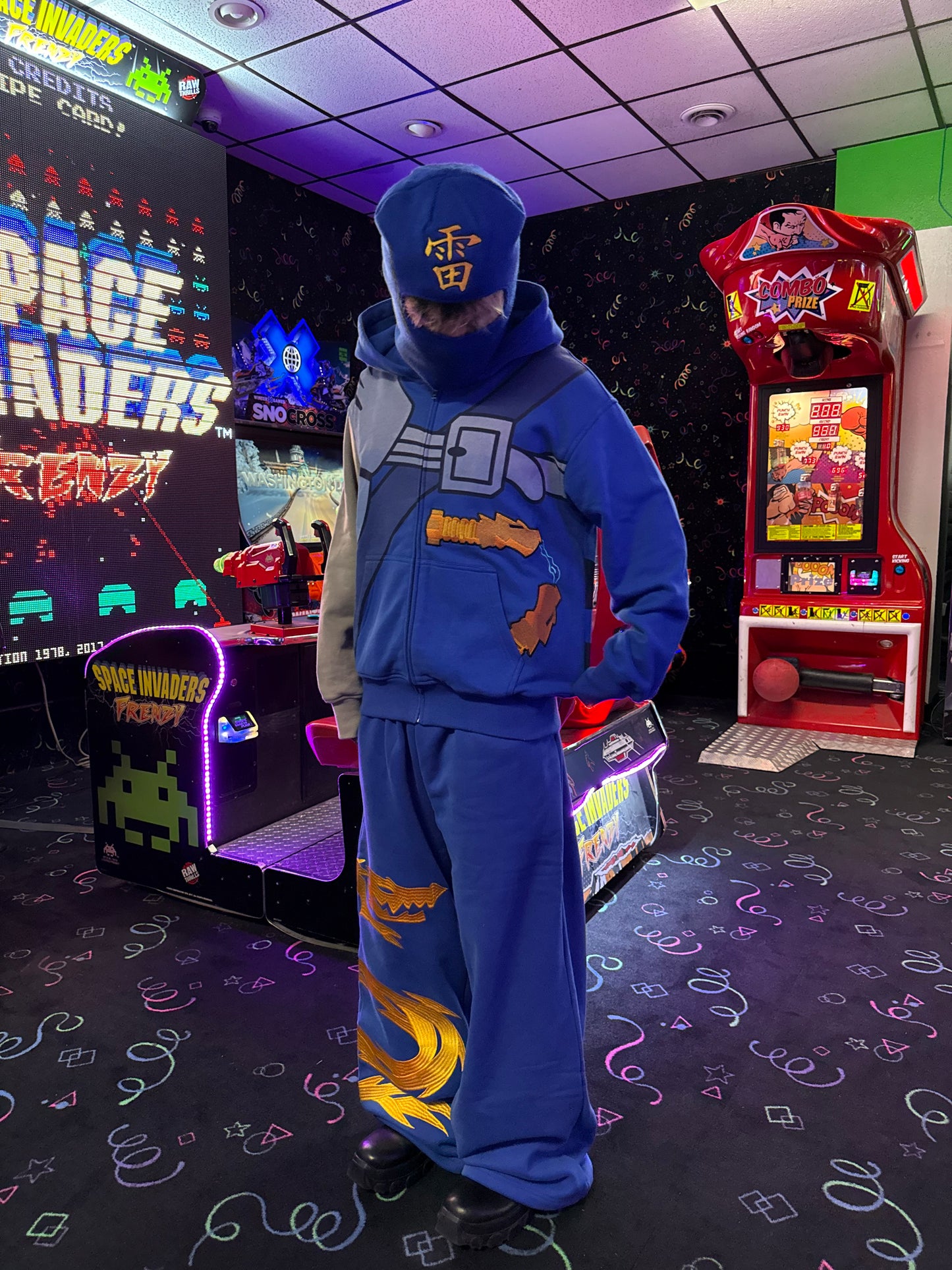 "Master of Lightning" Zip-Up