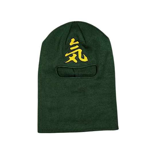 "Energy Kanji" Mask & Beanie